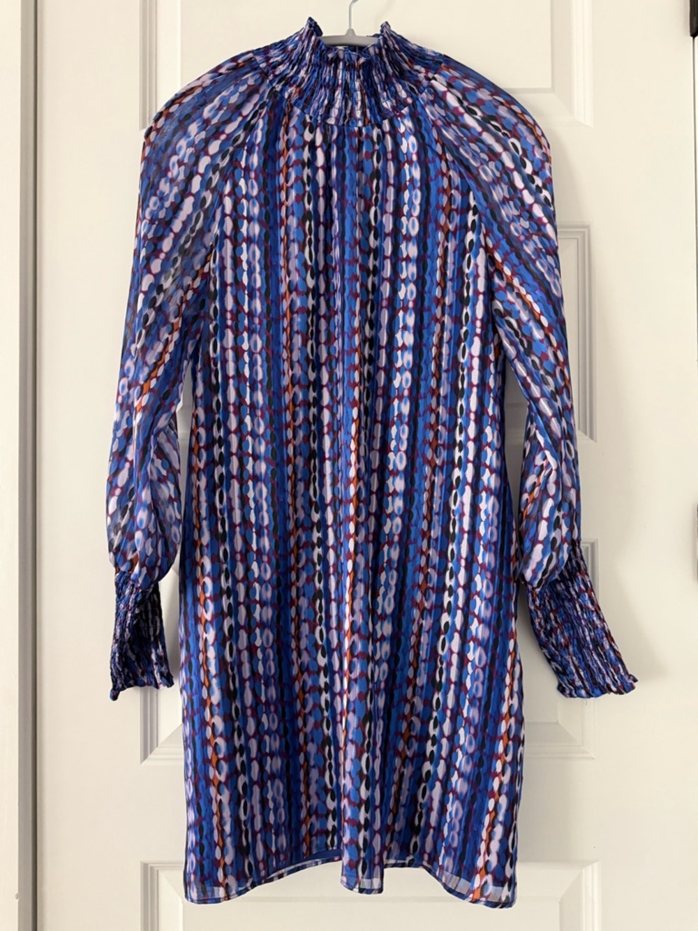 Amanda Uprichard Smocked Dress Size XS NWOT